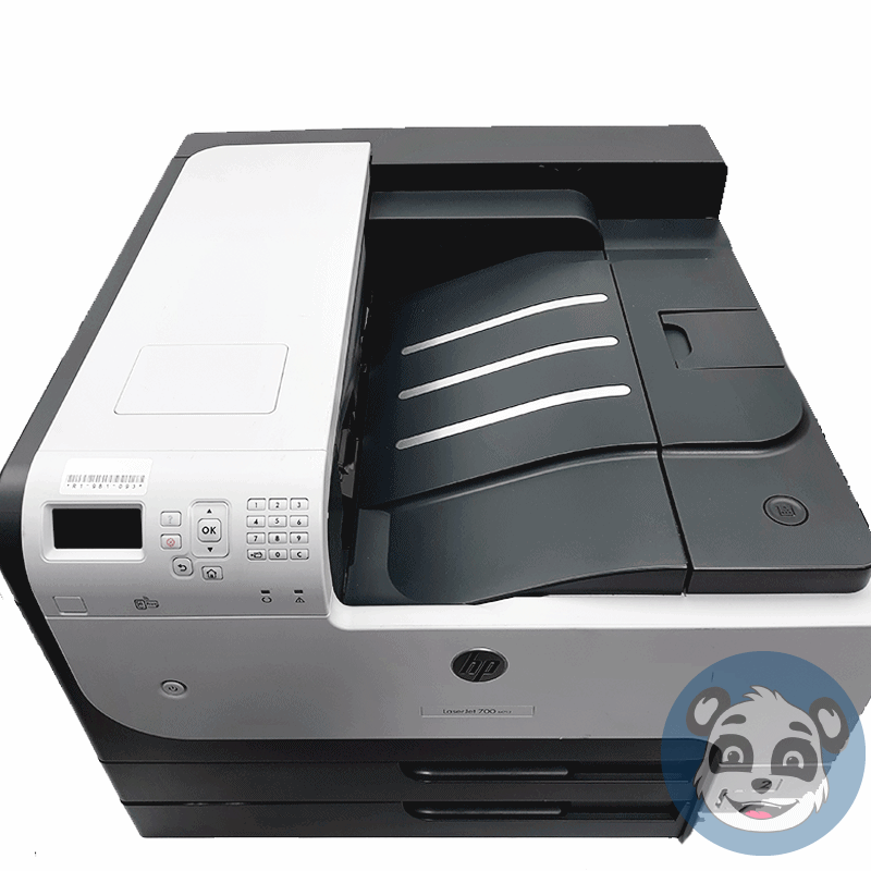 HP LaserJet 700 M712, Wide Format 11x17 Printer, 118.405 P/C, Local