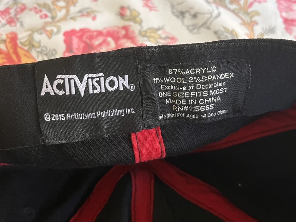 Call of Duty Advanced Warfare Activision 标志帽 2015 羊毛混纺帽 — 第 4/4 张图片