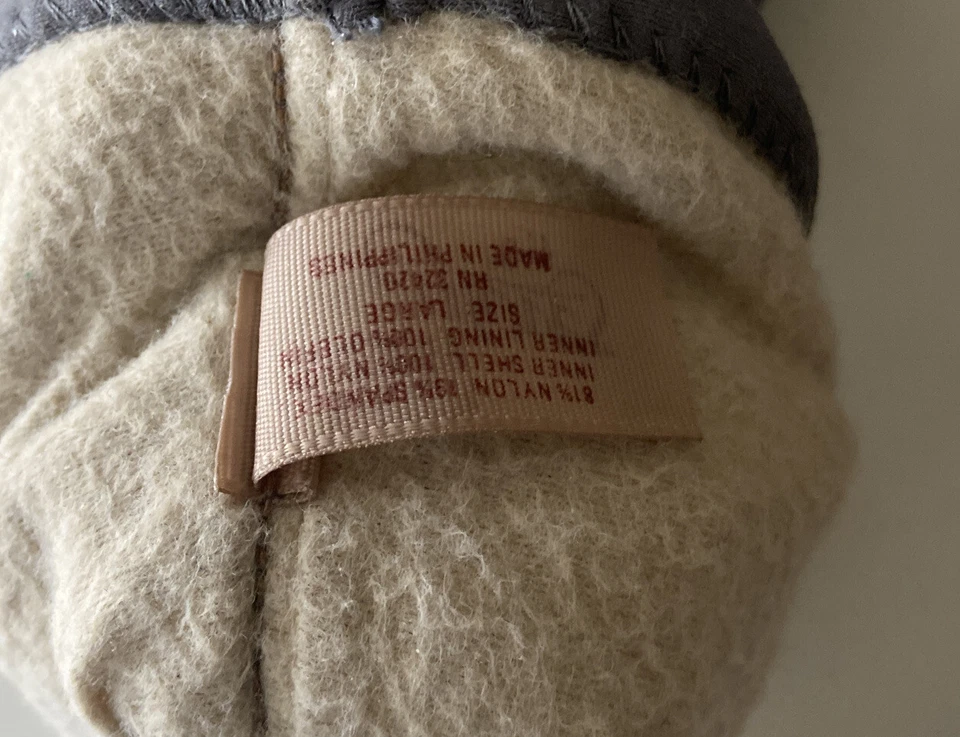 Guantes de conducción L'EGGS Sheer Energy tejidos forrados para damas grises talla grande Foto 3 de 3