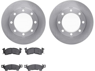 For 1987 Chevrolet V20 Brake Pad and Rotor Kit Front Dynamic Friction 91176PY