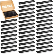 100 Pcs Plastic Beehive Tools Set Hive Trap Beetle Blaster Kit (Black)
