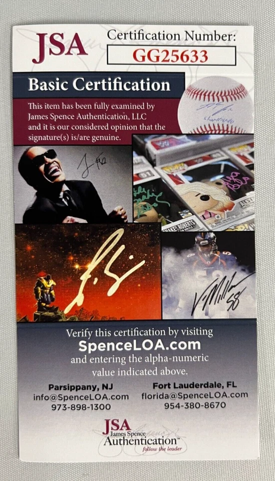 Al Lopez, Etc. Signed x5 Index Card JSA AUTOS J. Johnson/L. MacPhail HOF's NICE! - Image 3 of 3