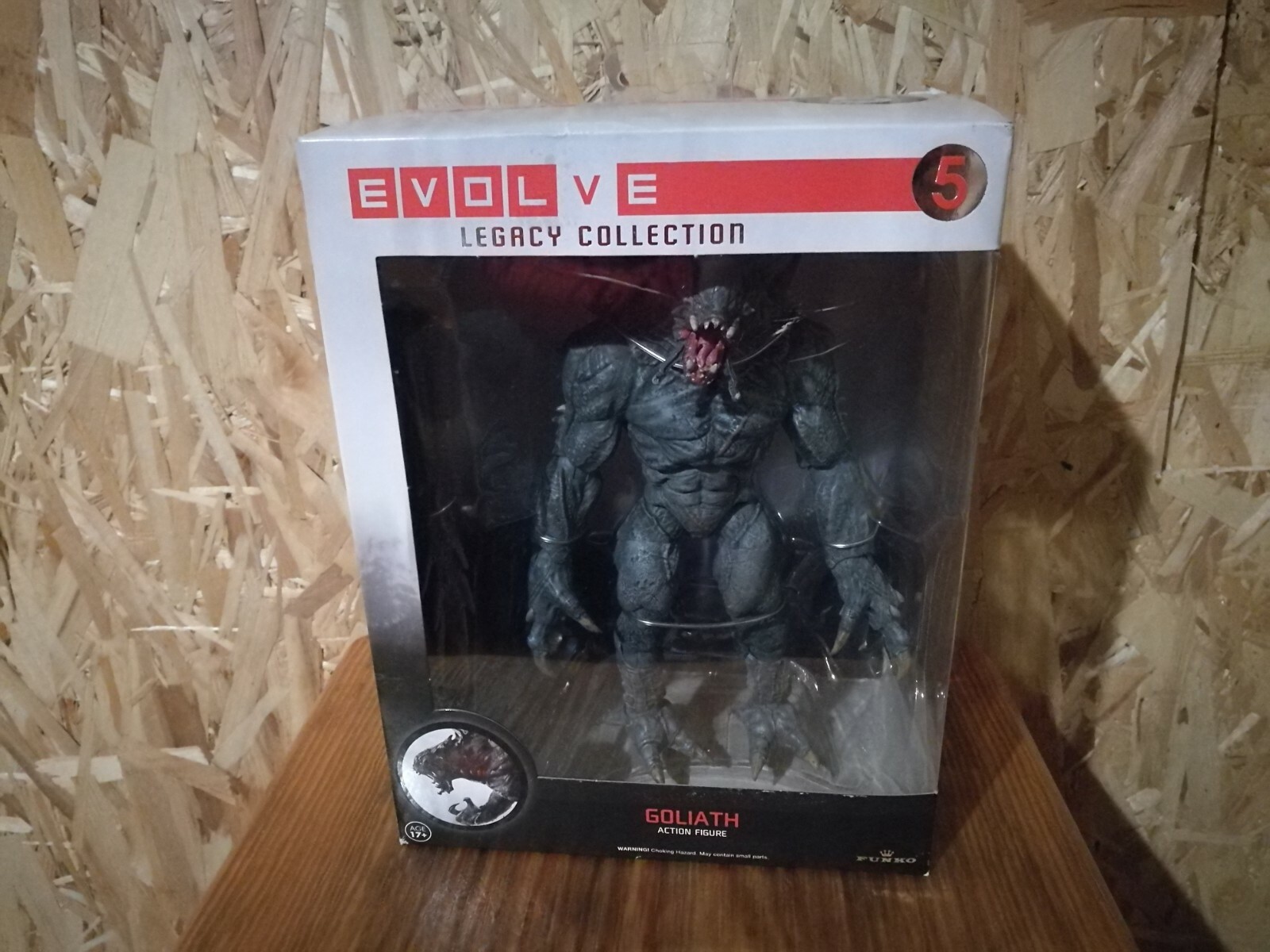 evolve goliath action figure