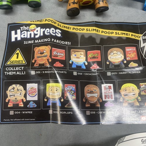 The Hangrees Figures Mutant Turds TMNT Toilet Story TOY 5 Nights At FREDDIE fart - Picture 24 of 24