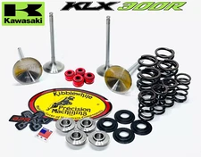 Kawasaki KLX300R KLX 300R Kibblewhite Head Intake Exhaust Valves Springs & Seals