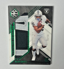 2022 Panini Limited ZAMIR WHITE RC Unlimited Potential Jersey Patch Green 10/10