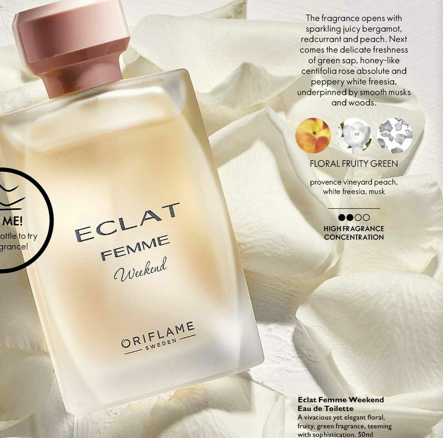 eclat weekend perfume oriflame