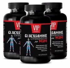 Muscle growth supplements for men - GLUCOSAMINE & MSM COMPLEX 3232MG 3B - msm ex