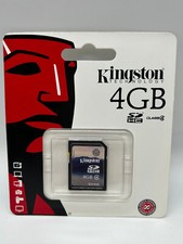 Kingston 4GB SD Memory Card SD4/4GB Class 4
