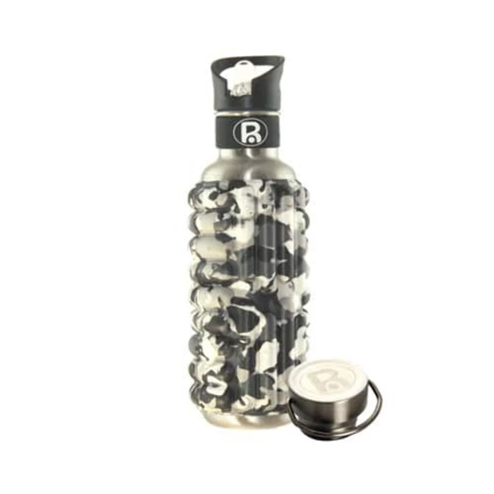 Foam Roller Stainless Steel Water Bottle (800ml)