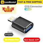 Adapter USB 3.0 OTG do iPhone 14 13 12 11 Pro XS Max XR X 8- PIN męski na USB