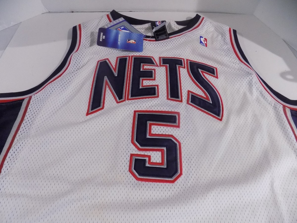 NBA Nets Jason Kidd #5 Jersey Reebok Size 2XL New With Tags | eBay