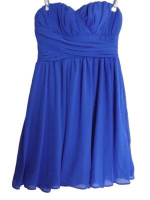 royal blue fitted tube dress Compelling Style Royal Blue Strapless A-Line Maxi Dress