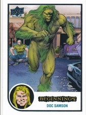 #166 DOC SAMSON 2023(2024) UD Marvel Beginnings vol 2 series 2