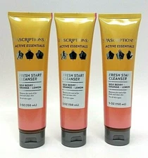3x spascriptions Active Essentials Fresh Start Cleanser goji berry orange 5 ozEa
