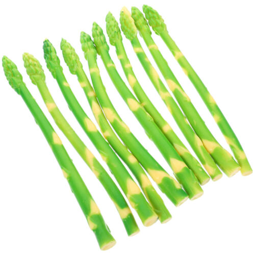 10Pcs Practical Plastic Multi-purpose Fake Asparagus Fake Vegetables Home