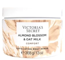 New Sealed Victoria's Secret Body Scrub Exfoliating Almond Blossom Oat Milk 13oz