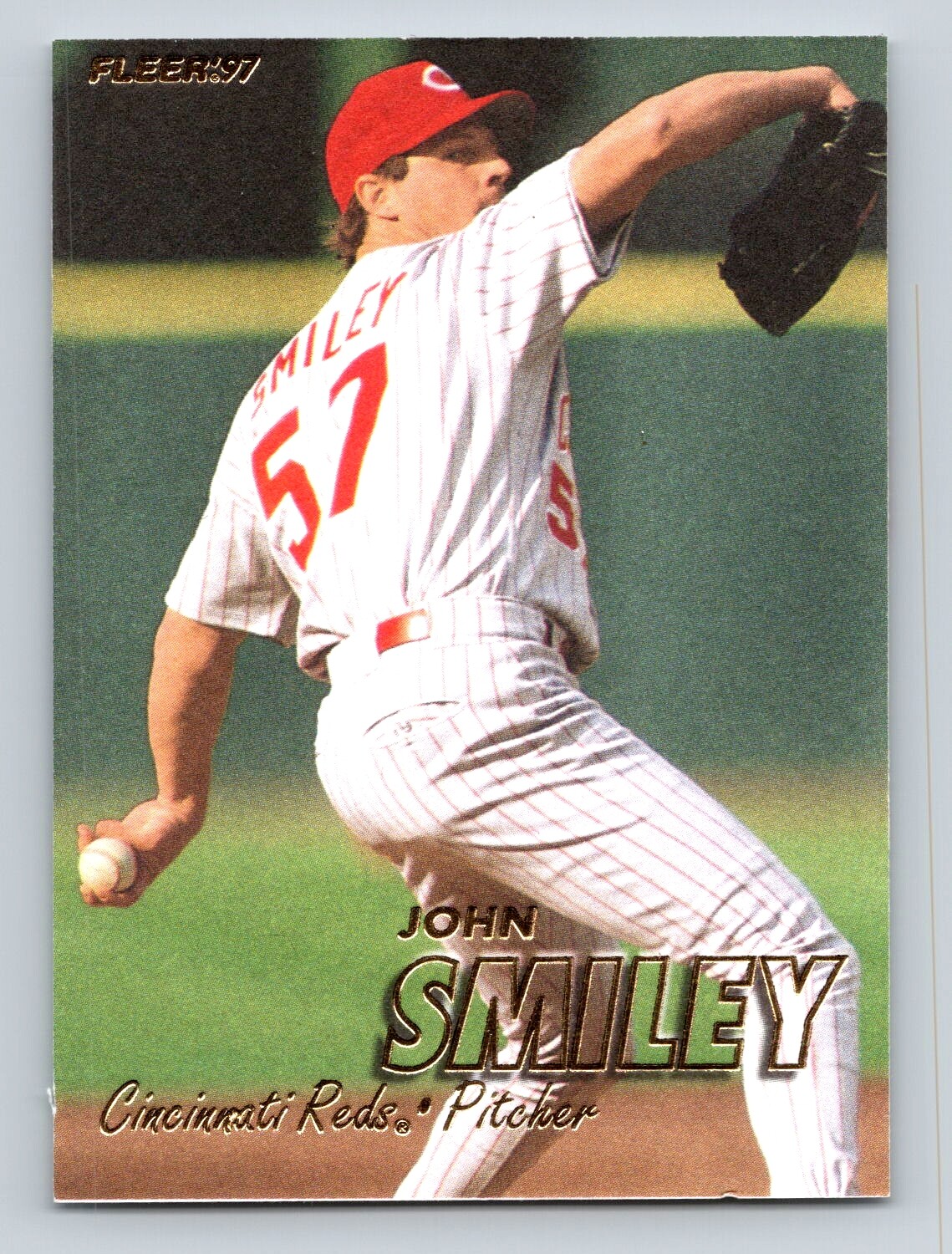 John Smiley 1997 Fleer #305 Cincinnati Reds