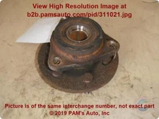 Used Front Wheel Hub fits: 2003 Dodge Durango Front 4x4 rear wheel ABS Front Gra