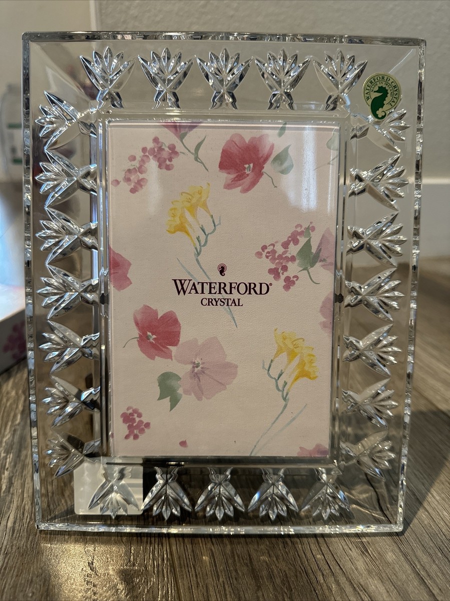 Vintage Waterford Crystal Frame Clear 8 7/8