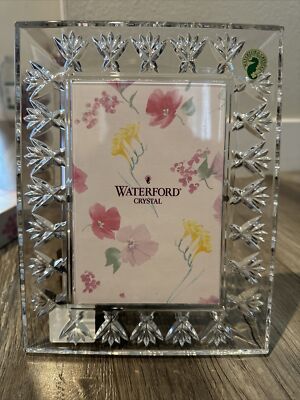 Vintage Waterford Crystal Frame Clear 8 7/8