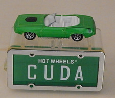 70 Plymouth Barracuda Convertible King Cuda Hot Wheels 1998 Avon Park N Plates