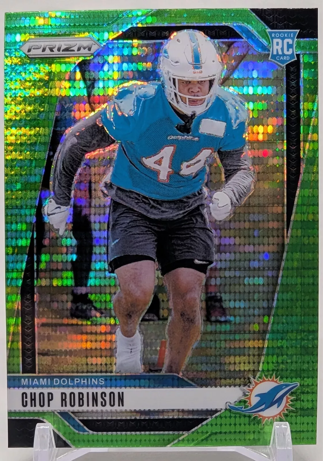 Chop Robinson trading card