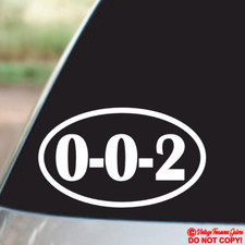 PICKLEBALL 0-0-2 OVAL Vinyl Decal Sticker Car Window Wall Bumper RACKET SPORT