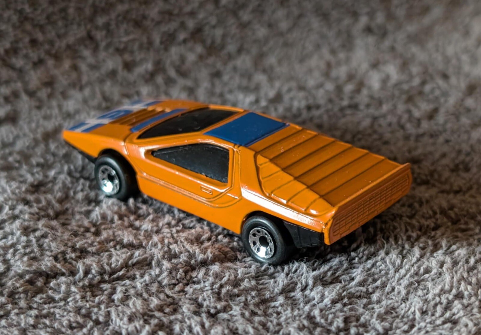Vintage 1985 Matchbox Super G.T. #6 Exotic Sports Car Orange BR 21 / 22 Free SH