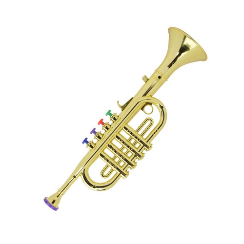 Children Trumpet Wind Instrument Kid Trumpet Teaching Supplies For Stage - Picture 3 of 22