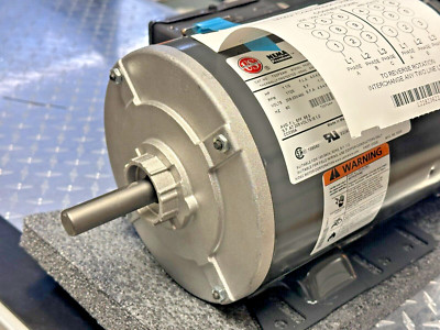 Motor, 1-1/2 HP, 1725 RPM, 3 Phase, 208-230/460 US Motors 56H Frame, 5/8 Shaft