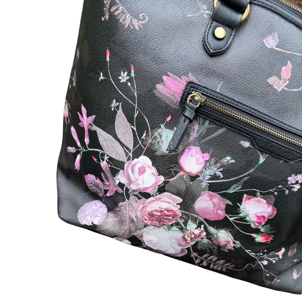 Bolso de Mano Grande Elliott Lucca - Negro, Rosa, Gris y Blanco Foto 3 de 4