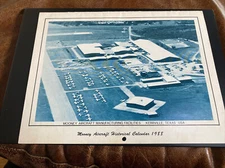 MOONEY Aircraft Historical 1988 Calendar Collectable Gift