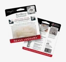 Mayfair StaTite Seat HINGE BOLTS Fastening System White Easy Bathroom STATITEKIT