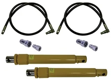 Power Angling Cylinder Hose & Coupler Kit, 1.5" x 10"  for Meyer 05810 1304005
