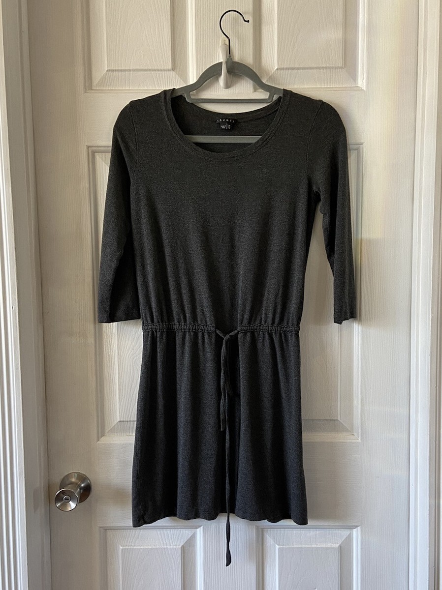 Theory Jersey Knit Tee Shirt Dress Gray Size Medium | eBay Theory Jersey Knit Tee Shirt Dress Gray Size Medium | eBay