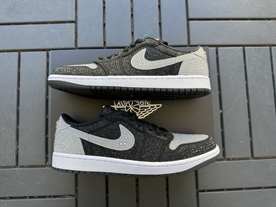 Sneakers Nike Swarovski x Air Jordan 1 Low Stealth USW10 EU42