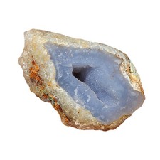30-50g Natural Blue Lace Agate Quartz Crystal Chalcedony Rough Druzy Geode Reiki