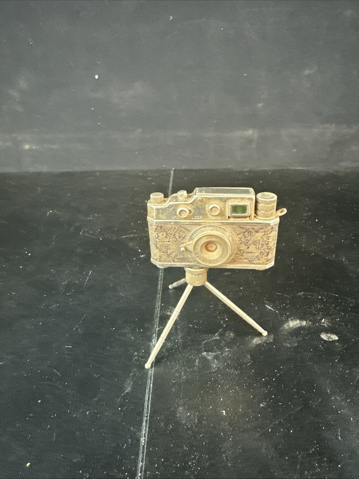 RARE ANTIQUE MIOJ OCCUPIED JAPAN ART DECO VINTAGE PETROL PERFECT CAMERA LIGHTER