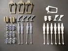X-Wing -REPRO- Replacement Parts / Kenner-Hasbro /Grey + White