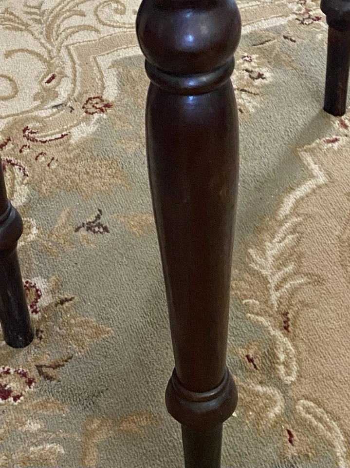 古董红木边桌,19 世纪 — 第 4/4 张图片