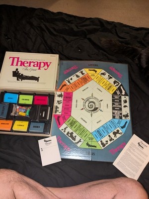 1986 Therapy the Game by Pressman Complete in Great Condition 