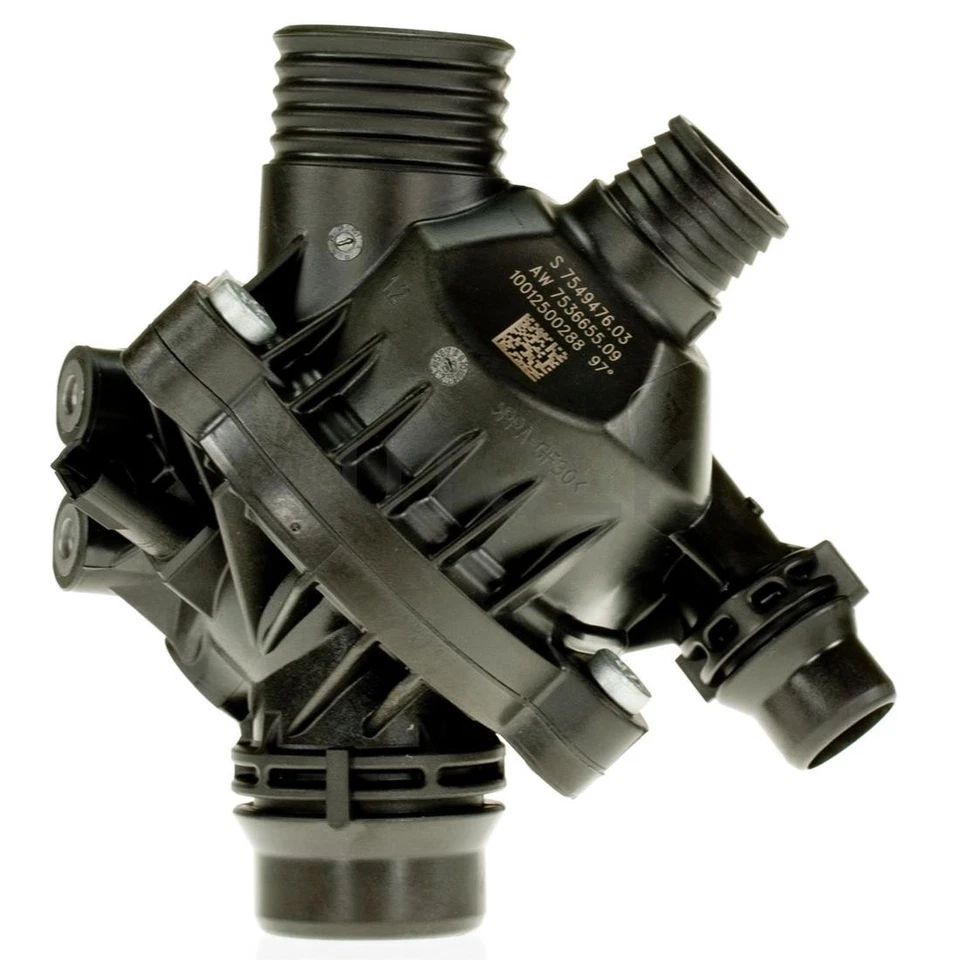 Motorad Engine Coolant Thermostat Housing Fits 2011 BMW 1 Series M - Image 2 of 4