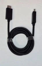 USB-C to HDMI Adapter Cable 6ft – 4K UHD Video Display Cord for Monitor, TV, or