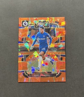 2023-24 Panini Select EPL #33 Levi Colwill Terrace Orange Ice Prizm /145