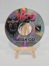 🎮 Bram Stoker's Dracula (Sega CD 1993) Authentic Disc Tested NEAR MINT