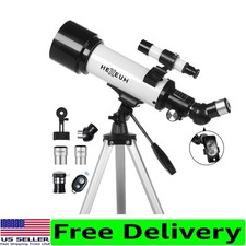 Kids  Adults Astronomical Telescope with Remote Control - Discover the Universe