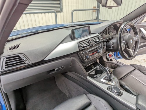 2013 63 BMW 330D M SPORT X DRIVE TOURING 3.0D M3 BUMPER BLUE 255 BHP PX SWAP - Picture 23 of 24