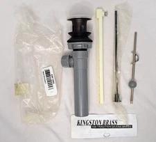 Kingston Brass KBP1005 Pop-Up Drain Bathroom Sink Assembly Kit Plastic NEW