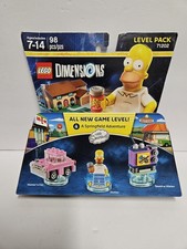 Brand New Sealed LEGO DIMENSIONS: Homer Simpson Level Pack 71202